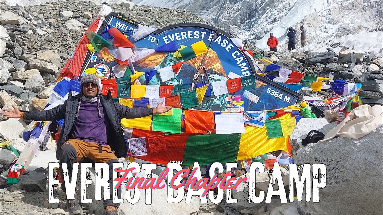 Everest Base Camp Trek| FINAL CHAPTER | Snow capped Everest peak | Nepal To india | End of journey