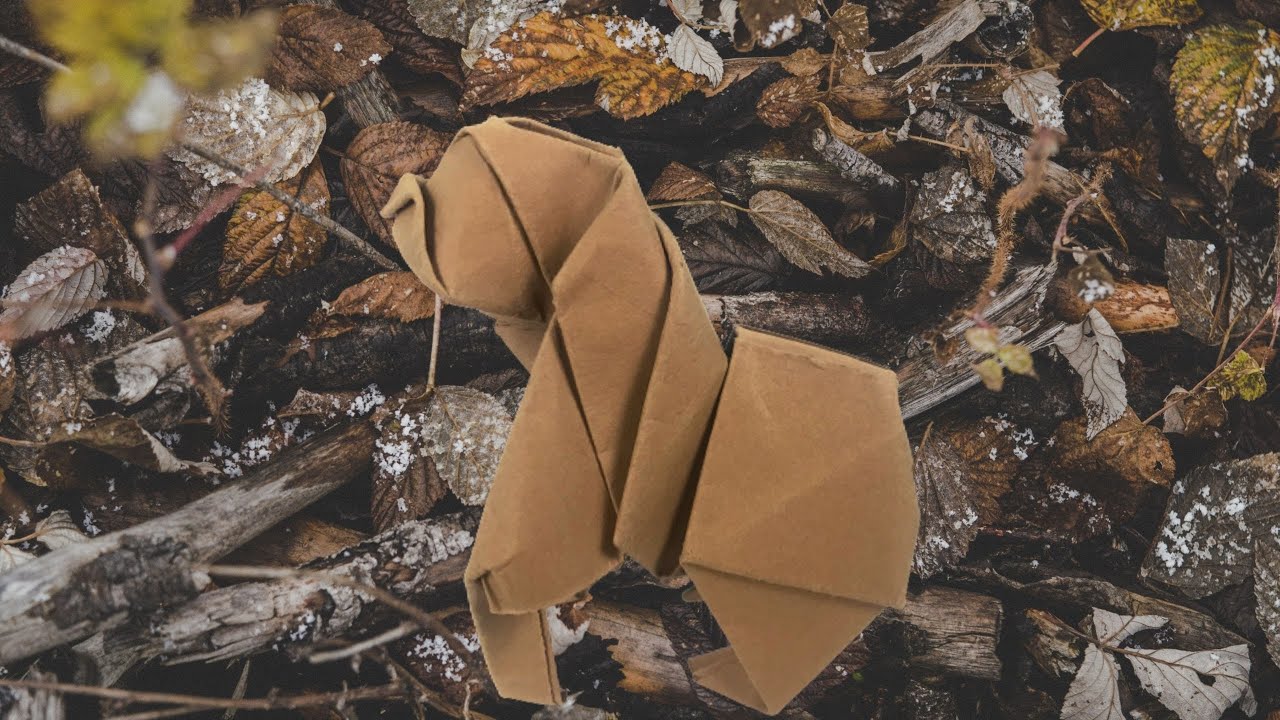 ⁣DIY Origami Monkey Craft | #Shorts