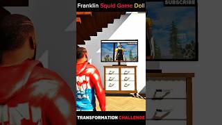 GTA 5 Franklin Becomes Squid Game Doll 😱🔥खतरनाक गेम्स का रोमांच 2 😱#gta5 #shorts #funny #gaming #yt