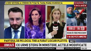 Partidul de pe locul trei a furat locuri platite în Consiliile de Administrație Radio România și TVR