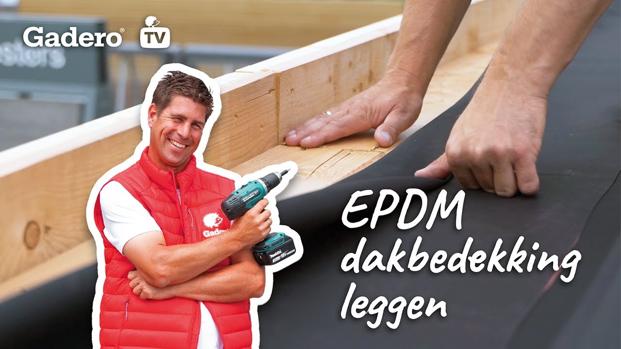 EPDM dakbedekking leggen? Bekijk hier ons stappenplan!