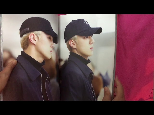 [UNBOXING] Sehun fansite Iridescent Boy photobook 'Two times studio' class=