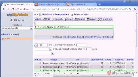 PHP Tutorials  Advert Rotation System Part 4 4