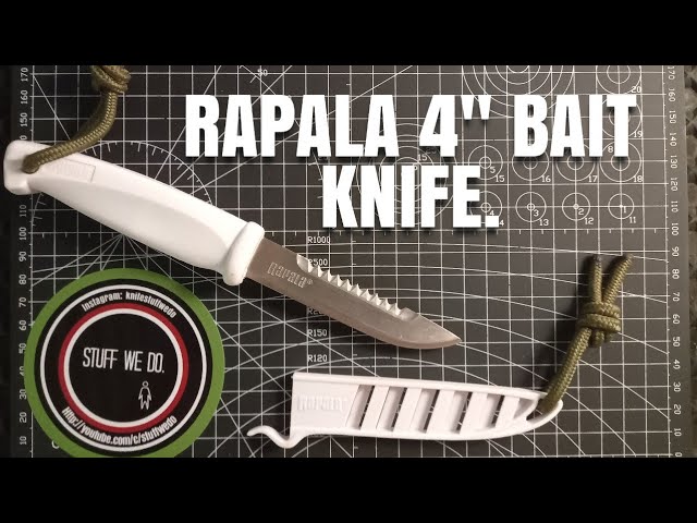 Rapala 4 Bait Knife: review video. 