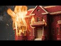 THE MANSION IS ULLY MADE UP OF MATCHSTICKS