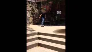 Clean kick flip down 3 set