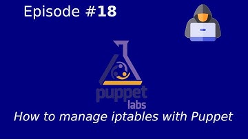 How to manage iptables with Puppet