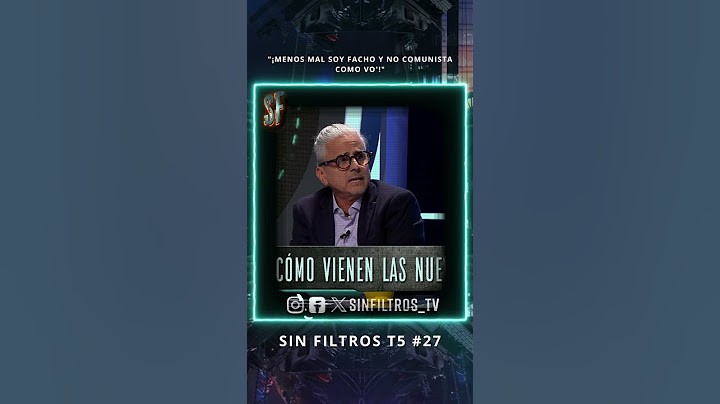 Herrera “¡Menos mal soy facho y no comunista como vo'!” | Sin Filtros T5 #27