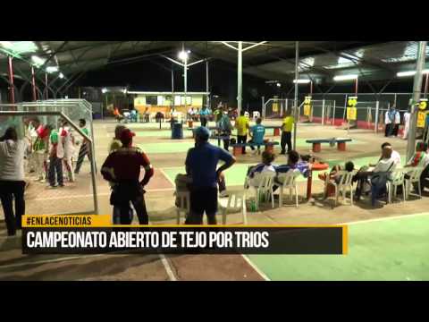 Campeonato abierto de tejo por trios