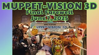 Celebrity Muppet Vision 3D Final Farewell June 7, 2025 Profile