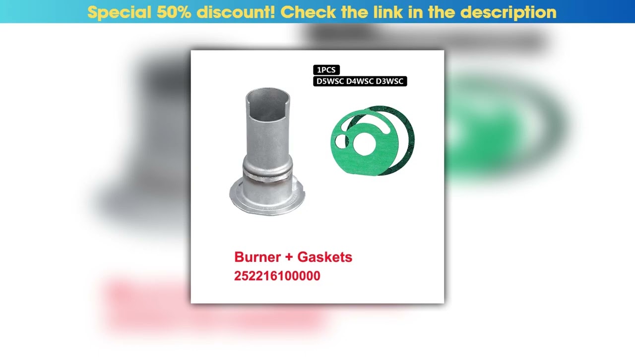 Hot Picks 12V 5KW Autonomous Water Heater Burner Combustion Chamber 252216100000 + Gasket For Ebers