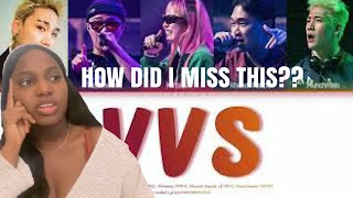 [SMTM9] 'VVS' (Feat. JUSTHIS) (Prod. GroovyRoom) MV - 머쉬베놈, 미란이, 쿤디판다, 먼치맨 LYRICS REACTION - FIRE!