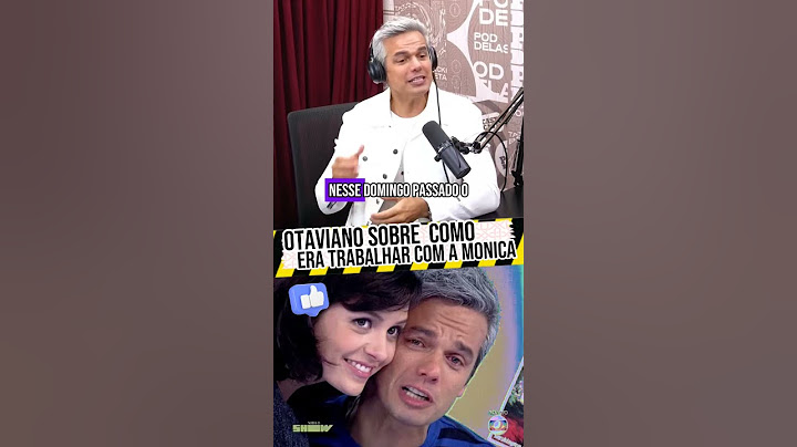 Melhor dupla pra sempre! Otaviano Costa e Mônica Iozzi no Video Show! Saudades dessa época!