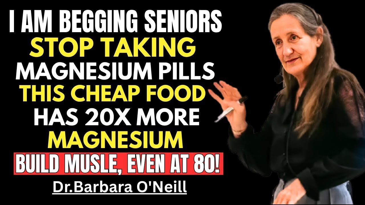 Stop Taking Magnesium Supplements! Eat This Food to Rebuild Muscle Naturally | Barbara O'Neil