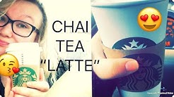 Healthy Starbucks|Chai Tea “Latte”