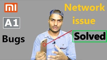 xiaomi mi a1 network issue/problem How to solve (solved) bug fix update in hindi | Mr Technical