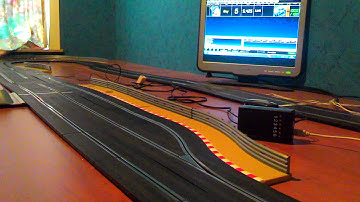 Pc Lap Counter and  SmartSensor to detect pit stop on Scalextric Digital