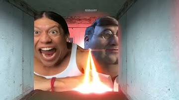 😱  Nextbot chase me in the Backrooms Gmod - funny and scary moments