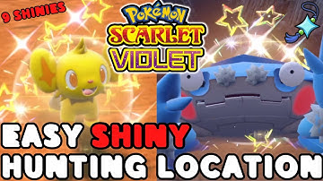 9 EASY SHINY HUNTS Exploit for Pokemon Scarlet and Violet
