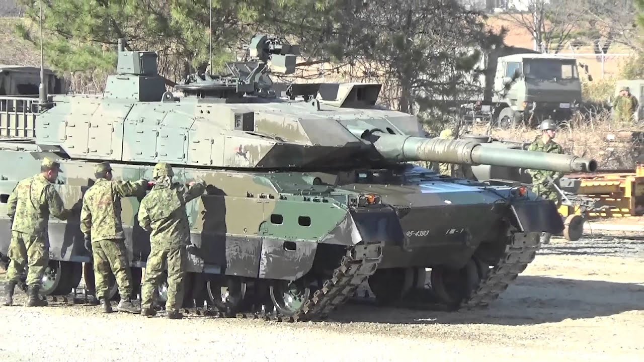Japan Tank Washing 戦車の洗車 Youtube
