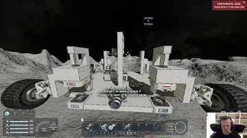 Wheels on Pistons  - Proof of Concept - Space Engineers