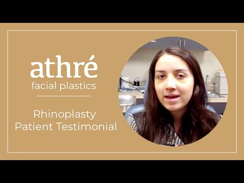 Nose Job [Rhinoplasty] | Patient Testimonial at Athre Facial Plastics