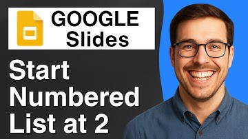 Hoe u een genummerde lijst in Google Slides bij 2 begint [2025 Easy Guide]