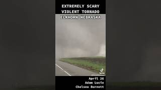 Terrifying Tornado Barrels through Elkhorn, Nebraska