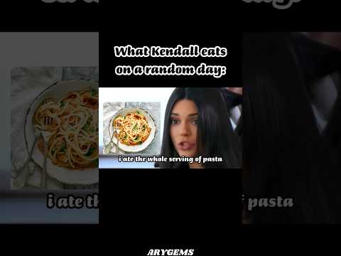 What Kendall Jenner eats in a Day kendalljenner supermodel diet