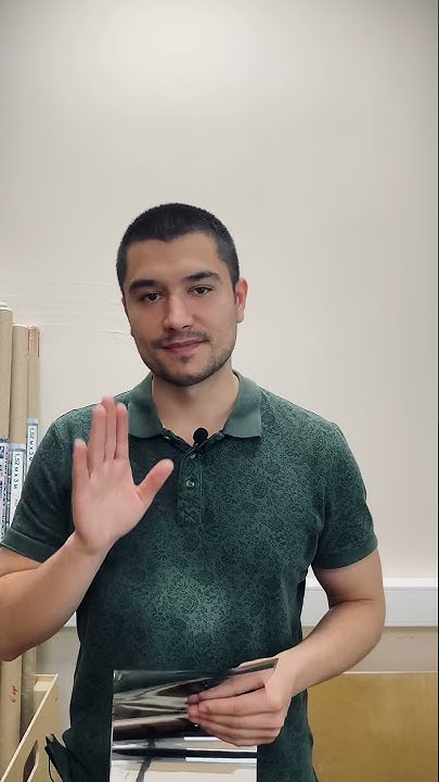 С какой стороны клеить солнцезащитную пленку на окно? - YouTube