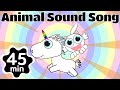 Animal sound song  more nursery rhymes  kids songs  olympos kids