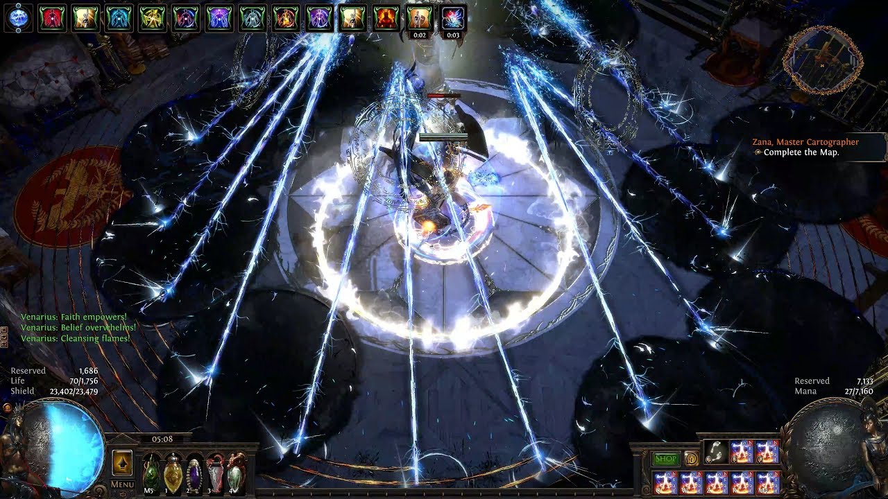 Path Of Exile [3.8] AFK Cortex LLRF 