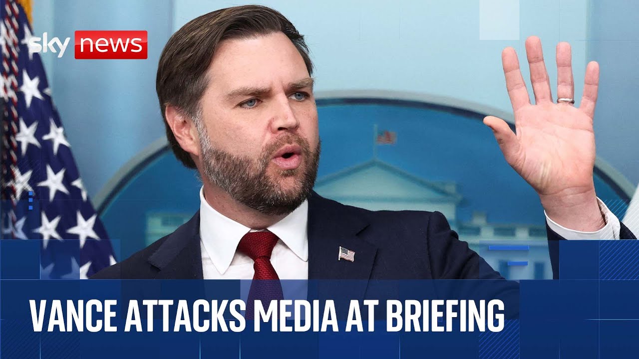 JD Vance attacks media over reporting of woman shot dead by immigration agent | Watch in full