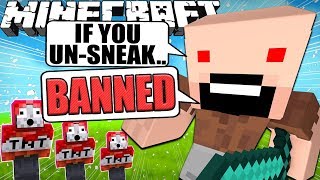 If You Couldn't Stop Sneaking - Minecraft