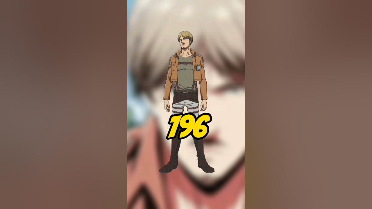 who is the tallest character in aot#shorts#anime #attackontitan - YouTube - Who Is The Tallest Character In Aot
