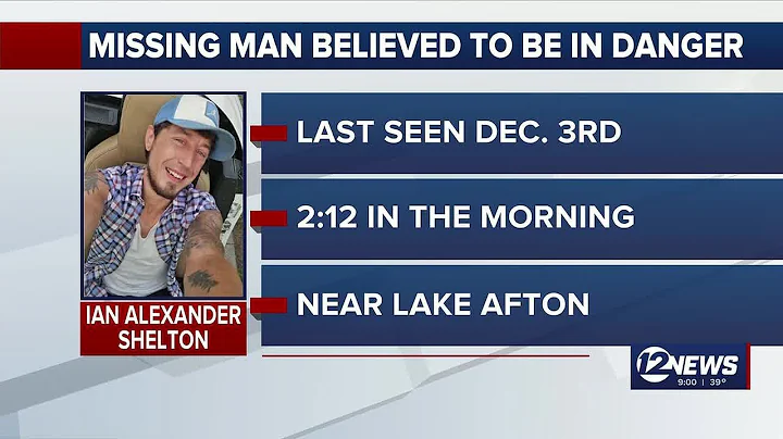 Missing man believed to be in danger