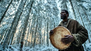 ❄️ Winterpuls — Diep djembe-ritme in koude stilte
