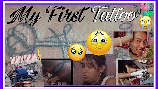 My First Tattoo ---  Funny vlog 🤣🥲 #preetikasharma