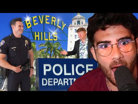Thumbnail for INSIDE THE MOST LUXURIOUS POLICE DEPARTMENT IN THE USA! | Hasanabi reacts to ProducerMichael
