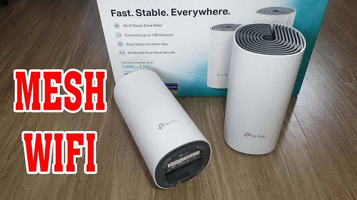 Đánh giá hệ thống wifi mesh compact