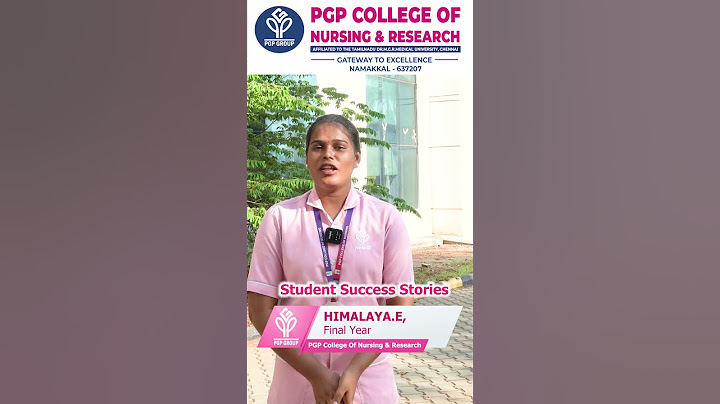 Admissions are now open at PGP College of Nursing #namakkal #education