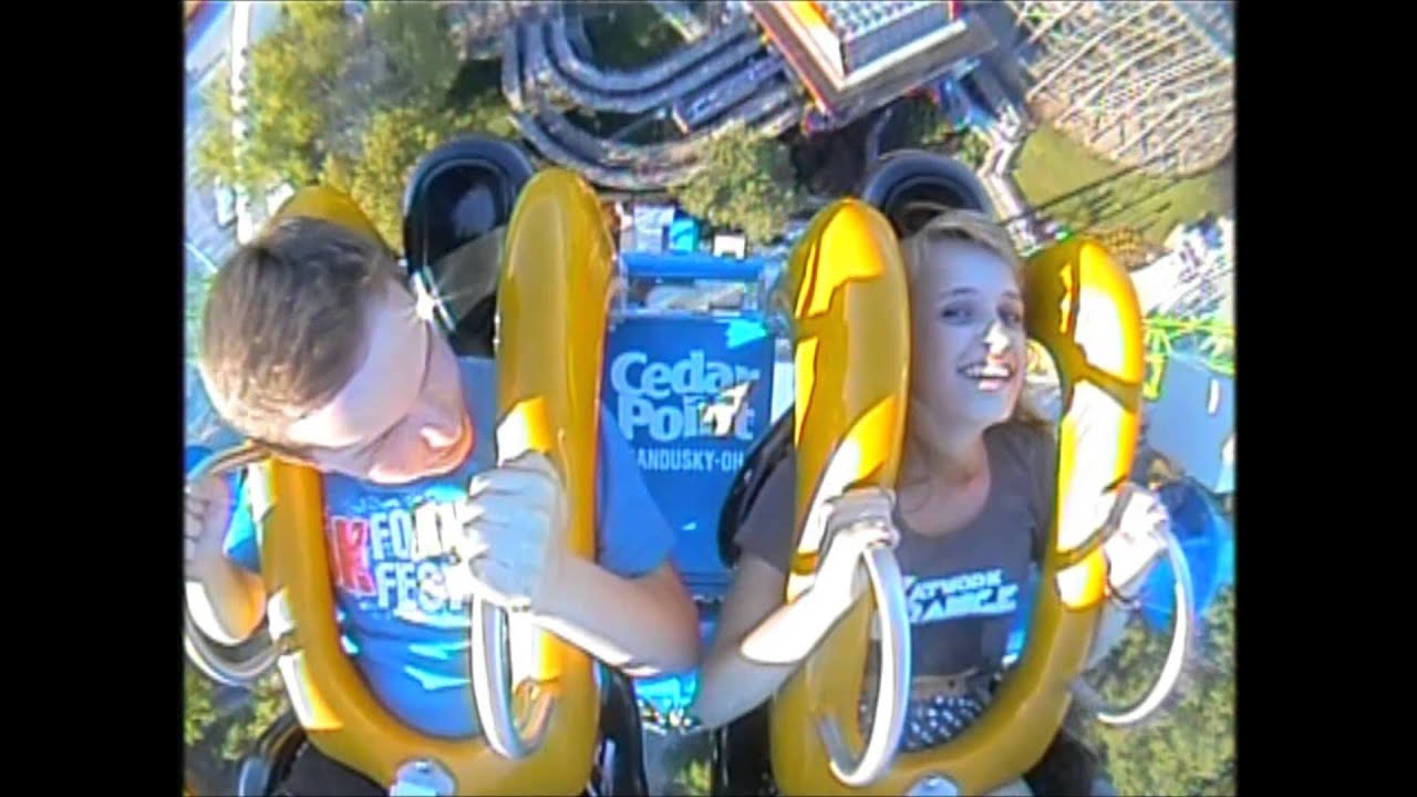 Slingshot ride at Cedar Point
