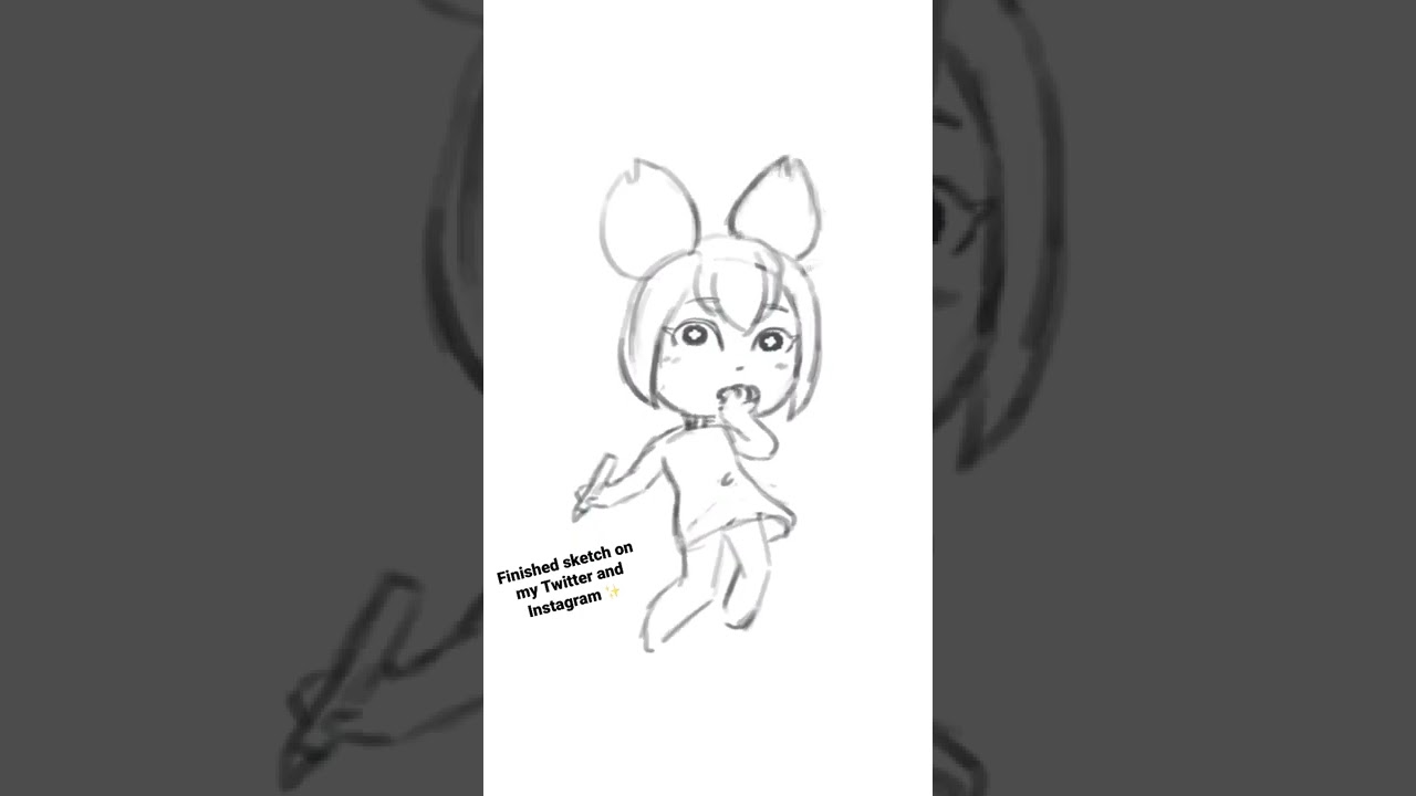 Kiki the cyber squirrel speedpaint