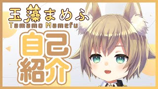 「【自己紹介】はじめまして！玉藻まめふです！【新人Vtuber】」のサムネイル