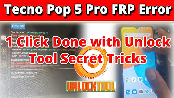 🔥 Tecno Pop 5 pro (bd4j) FRP Unlock tool | Tecno (bd4j) Pop 5 Pro frp Bypass unlock tool failed fix
