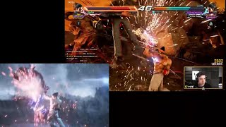 tmm does the tekken 8 combo and its beautiful.