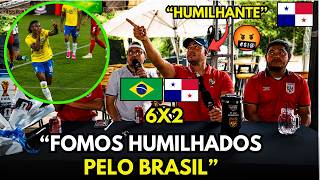 MIDIA DO PANAMÁ REVOLTADA APÓS BRASIL 6 X 2 PANAMÁ