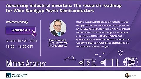 Advancing industrial inverters: The research roadmap for Wide Bandgap Power Semiconductors