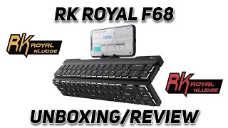 RK Royal Kludge F68 Unboxing/review