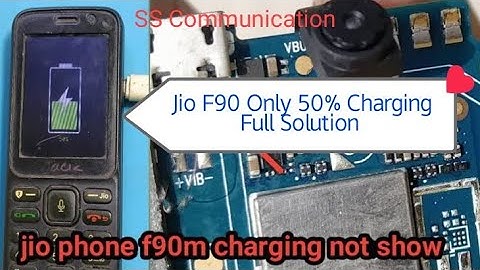 Jio F90 50% Charging Only Full Solution